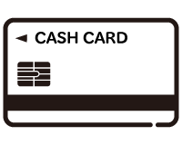 キャッシュカードイラスト